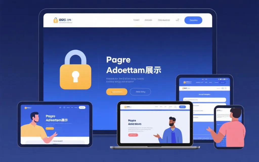 多端适配与安全访问示意图